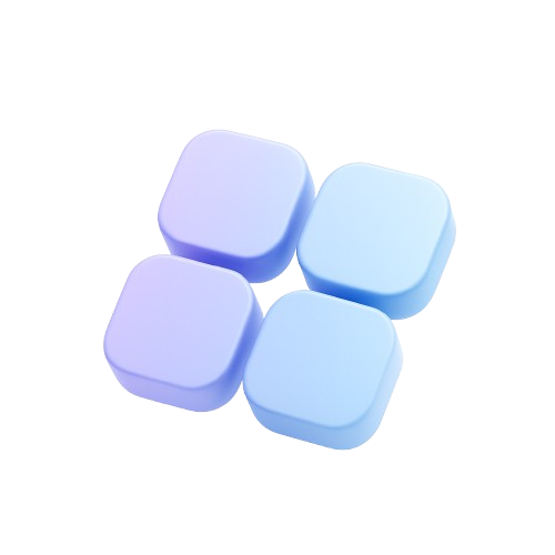 Icône 3D transparente "Pilotez" de l'outil de gestion e commerce Flowz