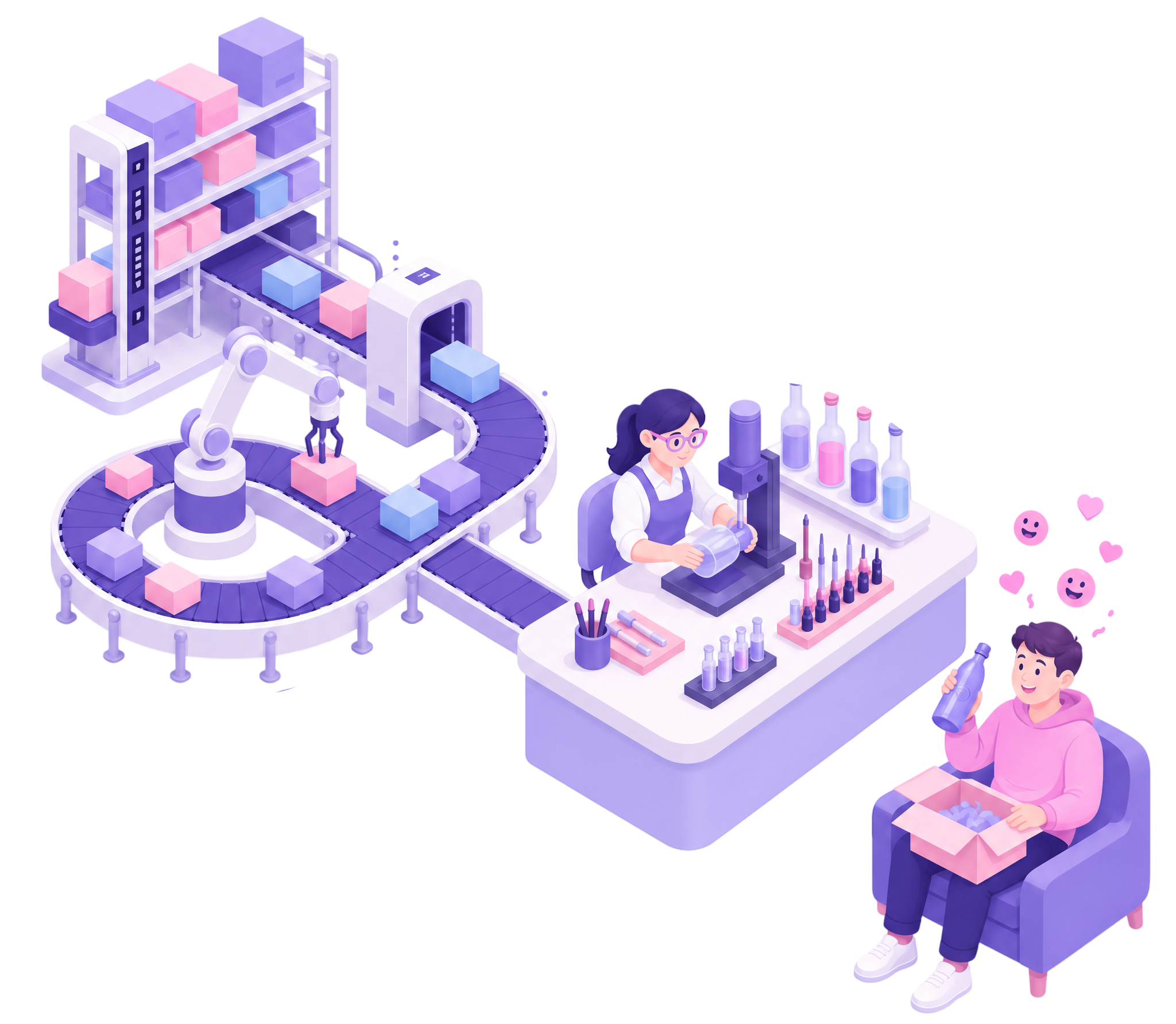 Isometric GPT Illustration